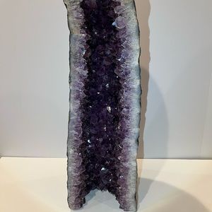 Natural Indian Amethyst Crystal Geode
Cathedral